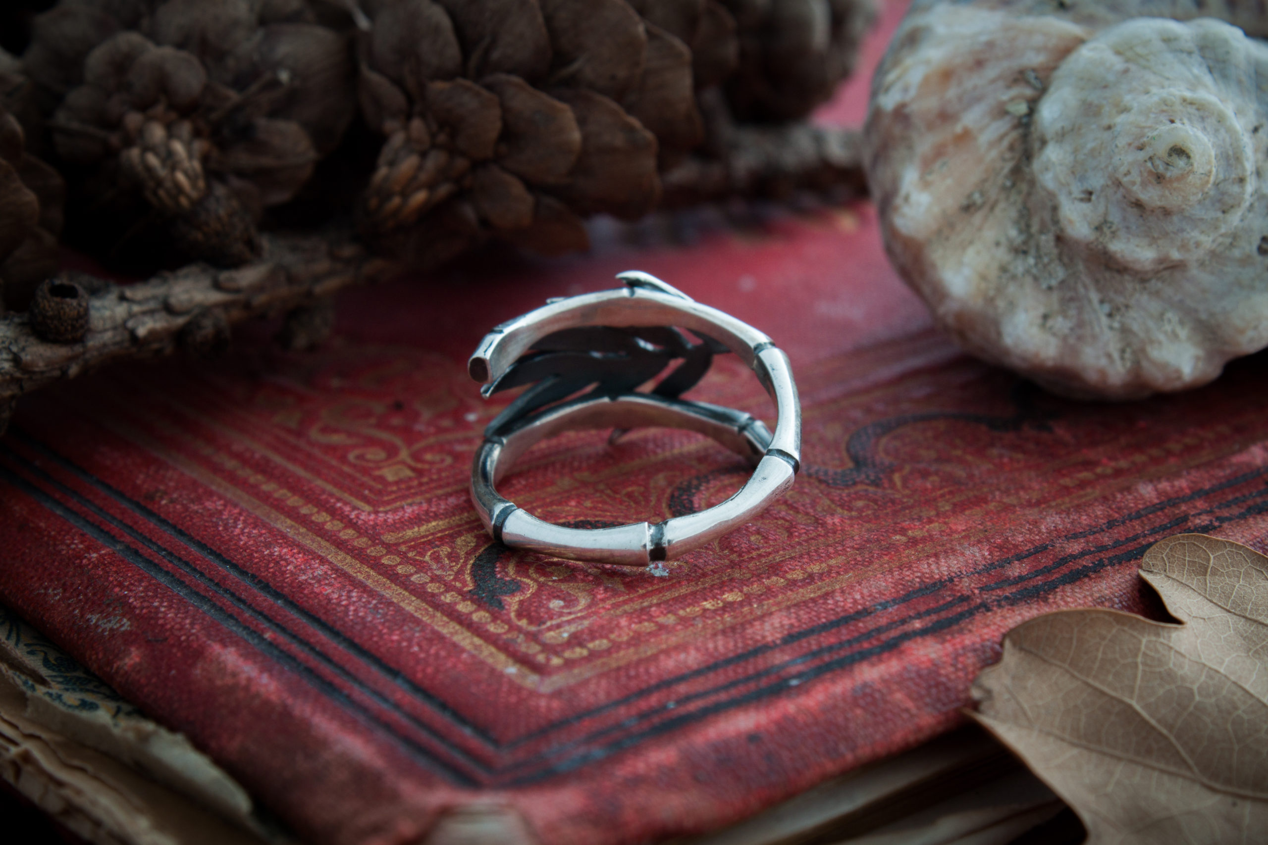 История одной семьи дзен бронзовое кольцо. Бамбуковые кольца. Кольцо бамбук. Бамбуковые кольца для декора.